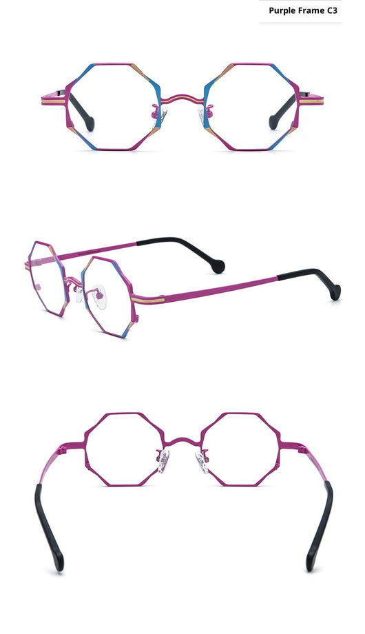 Gafas para Miopía en Titanio Ultraligero Multicolor - Versátiles y Cómodas - Image 12