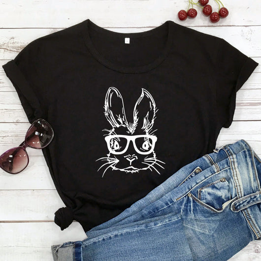 Playera Suelta de Cuello Redondo y Manga Corta para Mujer - Image 10