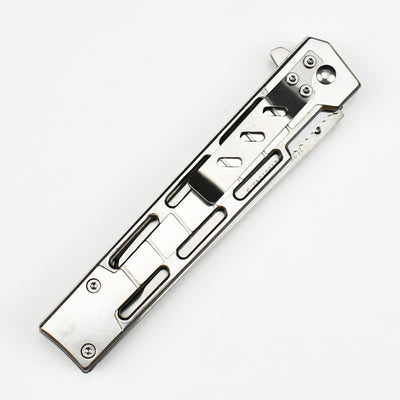 Cuchillo de Camping Multifuncional Plegable para Defensa Personal - Image 10