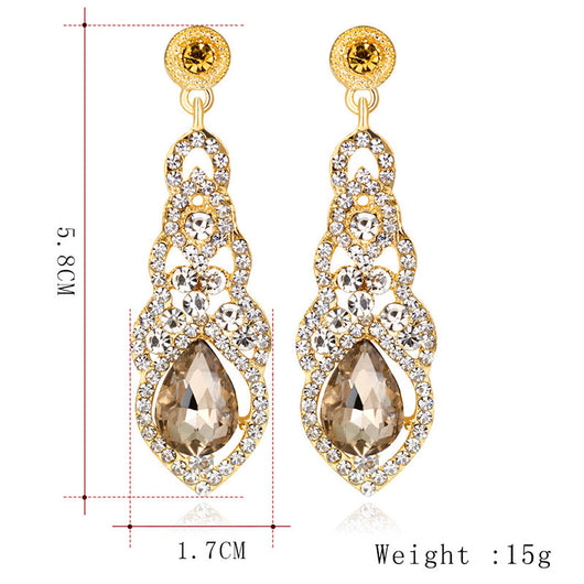 Aretes de Novia Estilo Europeo y Americano - Image 7