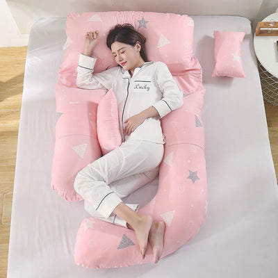 Almohada Maternidad Protección Cintura Tipo U para Dormir de Lado - Image 11