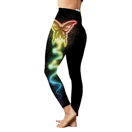 Pantalones de Yoga Ajustados y Elásticos con Estampado para Mujer - Image 11