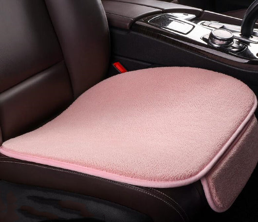 Cojín de Asiento para Auto Felpa Térmica Invierno - Pieza Individual sin Respaldo - Image 8