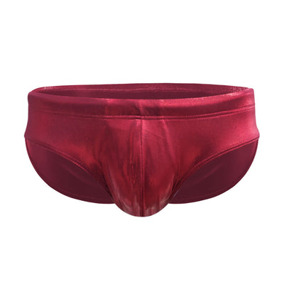 Bóxer de Baño Ajustado con Lentejuelas y Cuero Sintético - Image 7