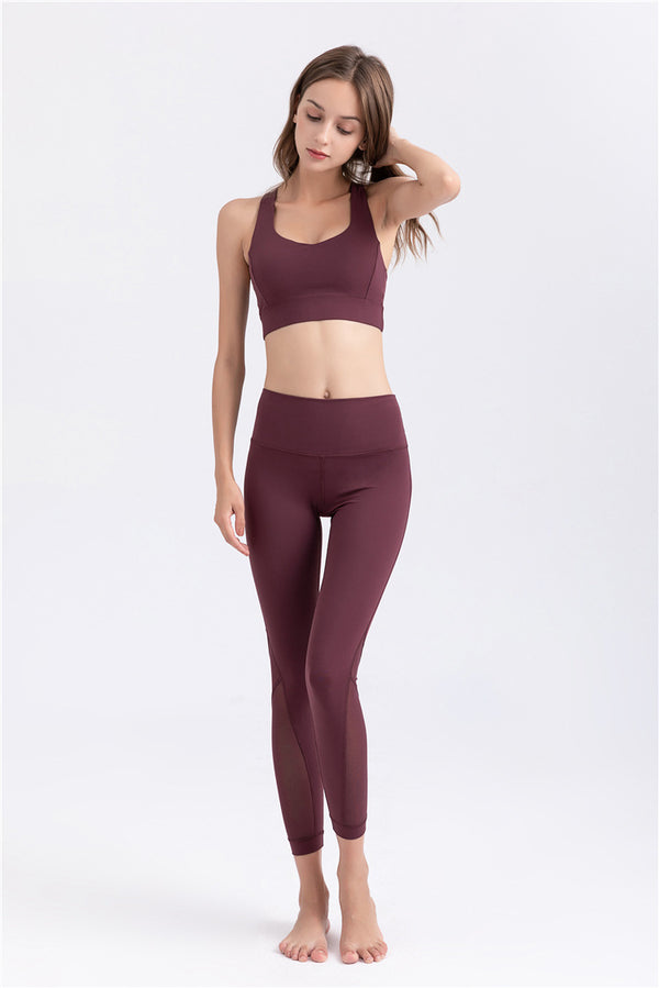 Leggings Deportivos Reversibles en Tonos Nude