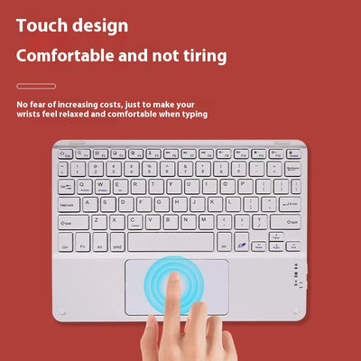 Teclado Bluetooth con Touchpad para Móvil y Tablet - Recargable Inalámbrico - Image 28
