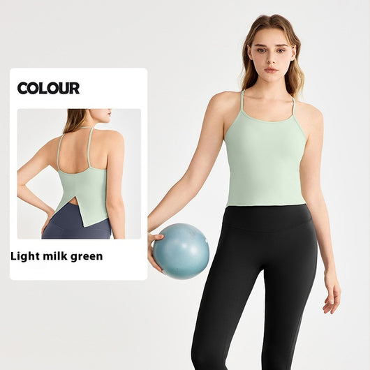 Top Deportivo con Soporte Integrado para Yoga y Pilates - Image 10