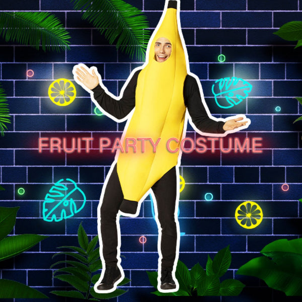 Disfraz de Plátano para Carnaval y Presentaciones Escénicas