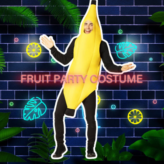 Disfraz de Plátano para Carnaval y Presentaciones Escénicas