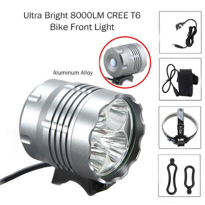 Faro LED 5T6 para Bicicleta de Montaña - Luz Frontal Ultra Potente - Image 15