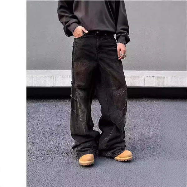 Jeans Rotos Estilo Street para Hombre - Diseño Desgastado y Moderno