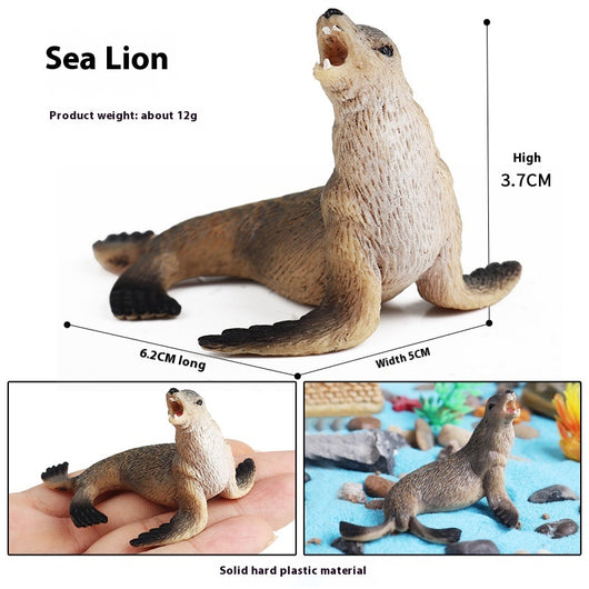 Juego Educativo de Animales Marinos Realistas para Niños - Image 67