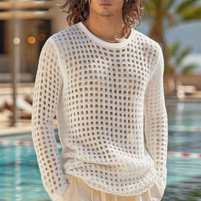 Playera de Fitness con Malla Transpirable para Hombre - Image 2