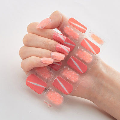Uñas Adhesivas 3D con Efecto Láser y Bronceado - Diseño Premium - Image 21