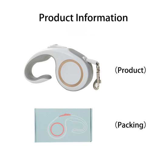 Correa Retráctil Automática para Perros 5M - Cuerda de Tracción Flexible para Mascotas Pequeñas y Medianas - Image 6