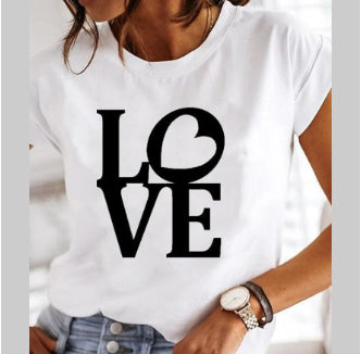 Playera Casual para Mujer con Impresión Digital 3D - Image 4