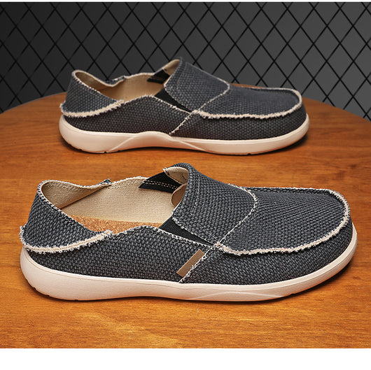 Zapatos de Lona Ligeros con Correa Elástica Transpirable - Image 12