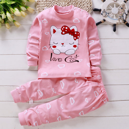 Conjunto de Pijamas y Ropa Interior de Algodón para Bebés y Niños - Image 23