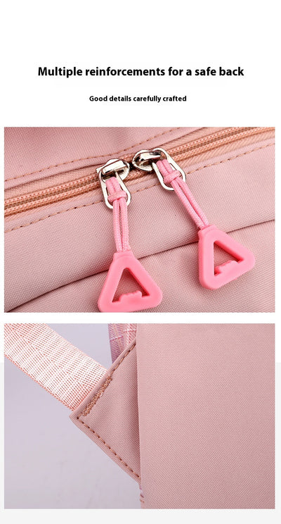 Mochila para Computadora Multicapa de Diseño Minimalista para Mujer - Image 17