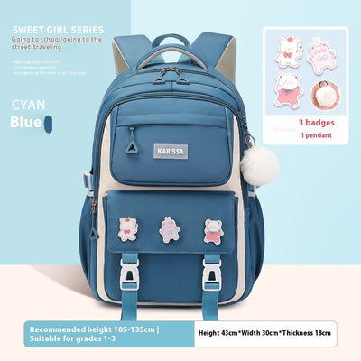 Mochila Escolar Impermeable de Tela Oxford para Niños - Image 9