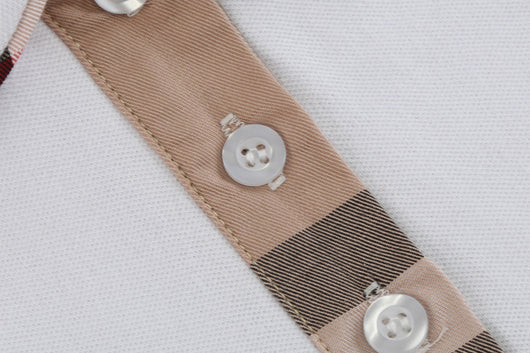 Camisa Infantil de Manga Corta con Cuello Contrastado - Image 17