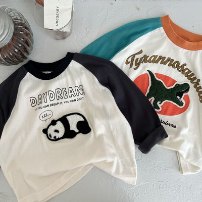 Camiseta Infantil de Manga Larga en Algodón para Primavera y Otoño - Image 20