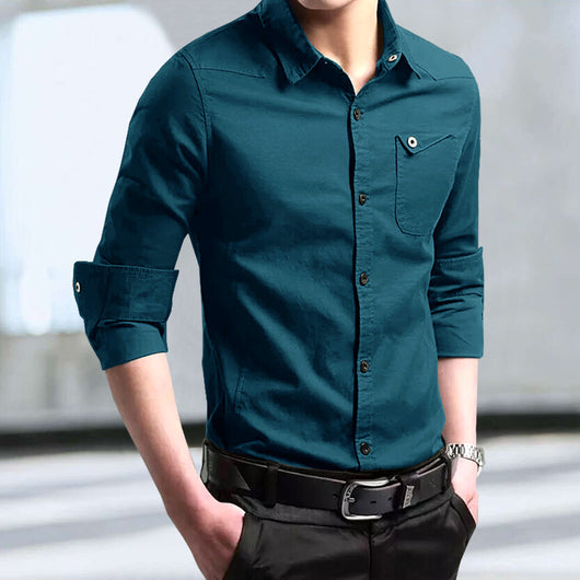 Camisa Táctica Casual Multi-Bolsillos - Image 6
