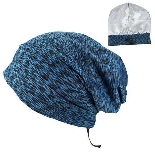 Gorro Nocturno de Satén Doble Capa para Hombre - Image 2