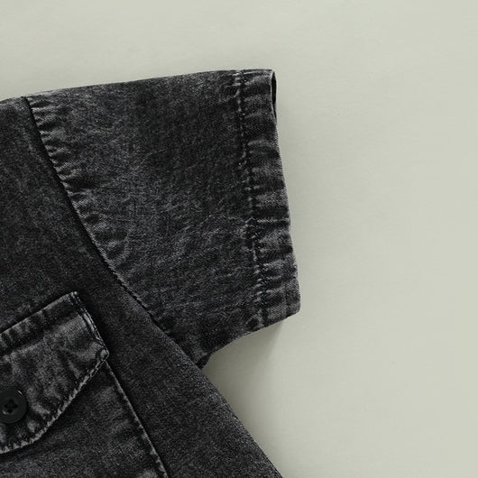 Camisa Denim con Capucha para Niño - Image 12