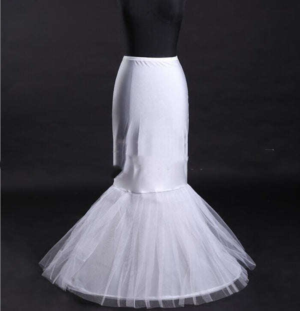 Vestido de Novia con Cola de Sirena Voluminosa
