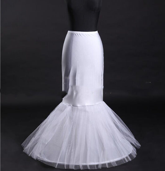 Vestido de Novia con Cola de Sirena Voluminosa