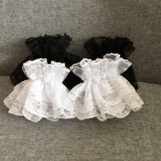 Guantes de Encaje para Boda y Fiesta Estilo Lolita Elegante - Image 8