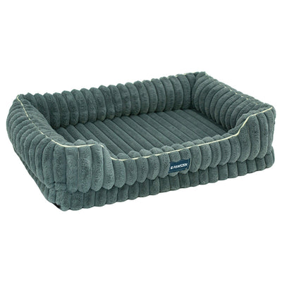 Cama para Mascotas Grande Cuadrada con Pelaje de Conejo a Rayas - Image 5