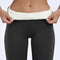 Legging de cintura alta de lã de cordeiro com elasticidade premium