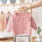 Cardigan Tejido Elegante para Niña - Manga Larga Base Versátil