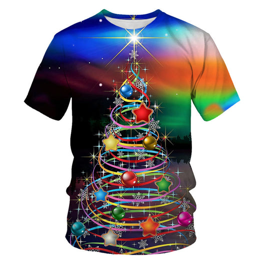 Playera Navideña Personalizada para Hombre con Impresión 3D Digital - Image 19