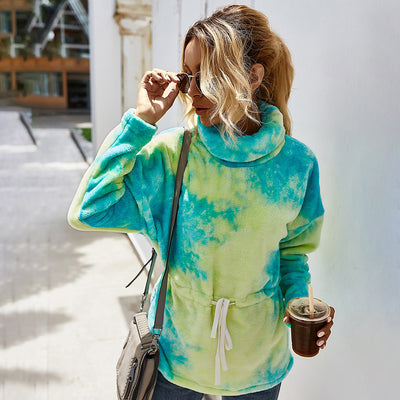 Suéter Cuello Alto Tie-Dye para Otoño e Invierno - Image 5
