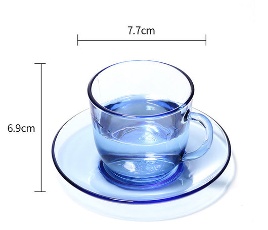 Taza de Café Cristal Templado Resistente al Calor - Diseño Europeo Moderno - Image 24