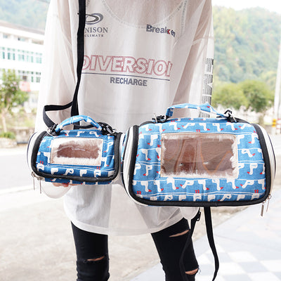 Bolsa de Transporte de Algodón para Mascotas Pequeñas - Hámster, Ardilla Voladora y Glotón de Miel - Image 10