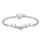 Pulsera de Pareja en Plata de Ley para Mujer