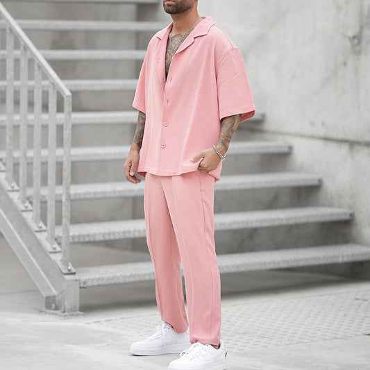 Conjunto de Verano para Hombre: Camisa Casual y Pantalón Coordinado - Image 2