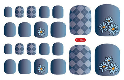 Pegatinas de Manicura para Pies Diseño Verano - Image 3