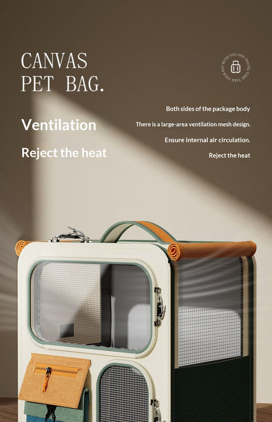 Transportín para Gatos Tipo Mochila con Capacidad Ampliada - Image 24