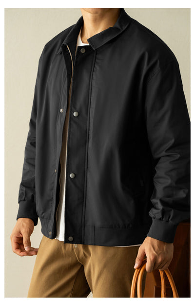 Camisa Antiarrugas Impermeable para Hombre - Colores Lisos, Sin Planchado - Image 33