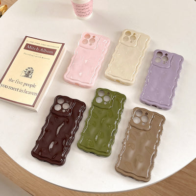 Funda para Celular con Efecto Agua y Color Sólido - Image 16