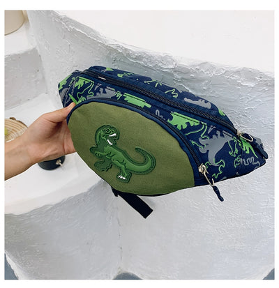 Bolsa Cruzada Infantil con Dinosaurio Cartoon - Mochila Pecho Niño - Image 22