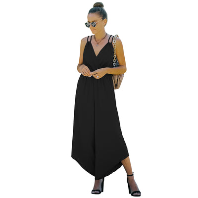 Jumpsuit Deportivo de Color Liso Estilo Europeo y Americano - Image 5
