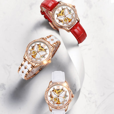 Reloj Automático Mecánico para Mujer con Estuche de Regalo - Image 12