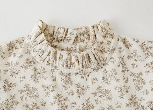 Blusa Infantil Floral de Manga Larga - Image 14