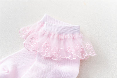 Calcetines Finos de Malla para Bebé Niña - Verano - Image 10